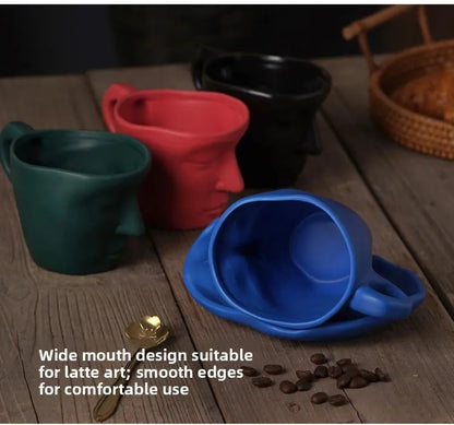 Single Handcrafted Ceramic Mug – Elegant Everyday Use