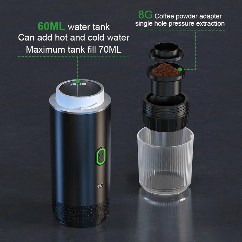 Wireless Travel Espresso Machine