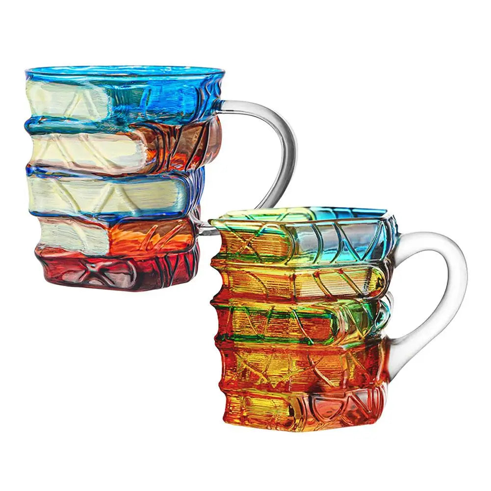 3D Book Mug – Glass Coffee & Tea Cup for Book Lovers