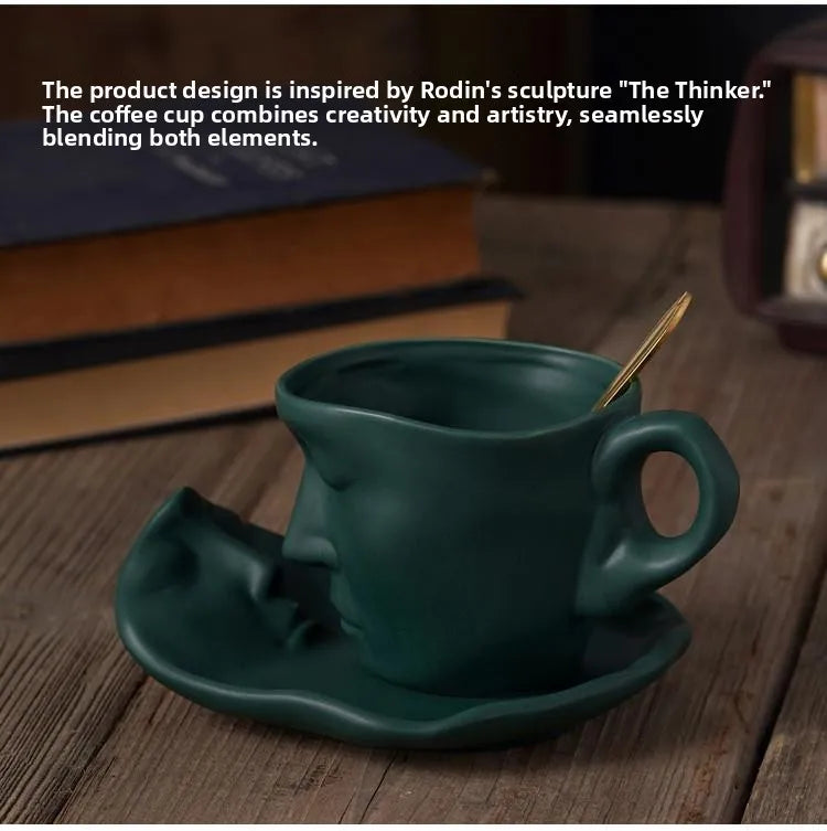 Single Handcrafted Ceramic Mug – Elegant Everyday Use