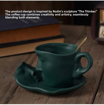 Single Handcrafted Ceramic Mug – Elegant Everyday Use