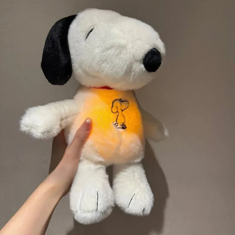 Calming Glowing Snoopy Plush – Breathing Stuffed Animal