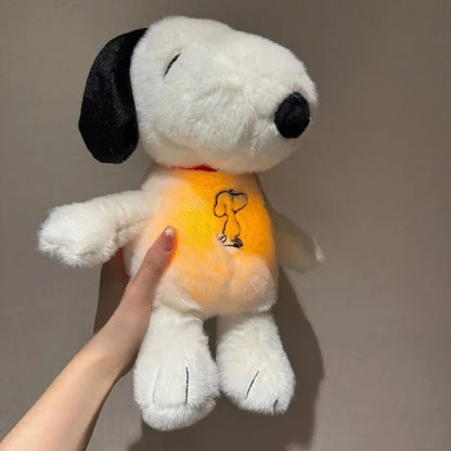 Calming Glowing Snoopy Plush – Breathing Stuffed Animal