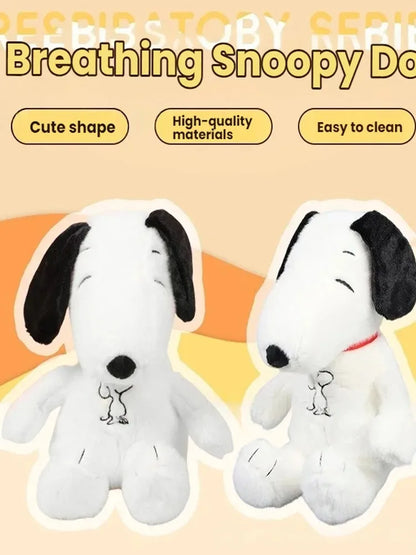 Calming Glowing Snoopy Plush – Breathing Stuffed Animal